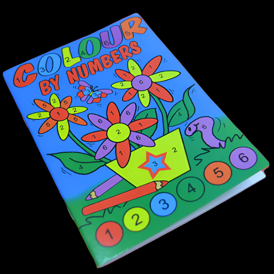 Colouring Numbers Colouring Book For Kids (Volume 3)