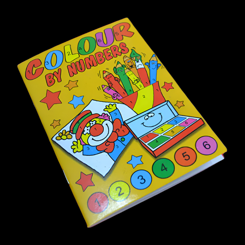 Colour By Numbers Kids Colouring Book (Volume 4)