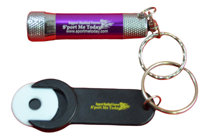 MINI LED TORCH & TROLLEY COIN