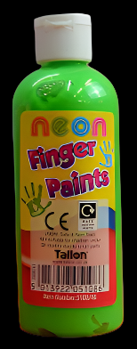 Neon Finger Paint